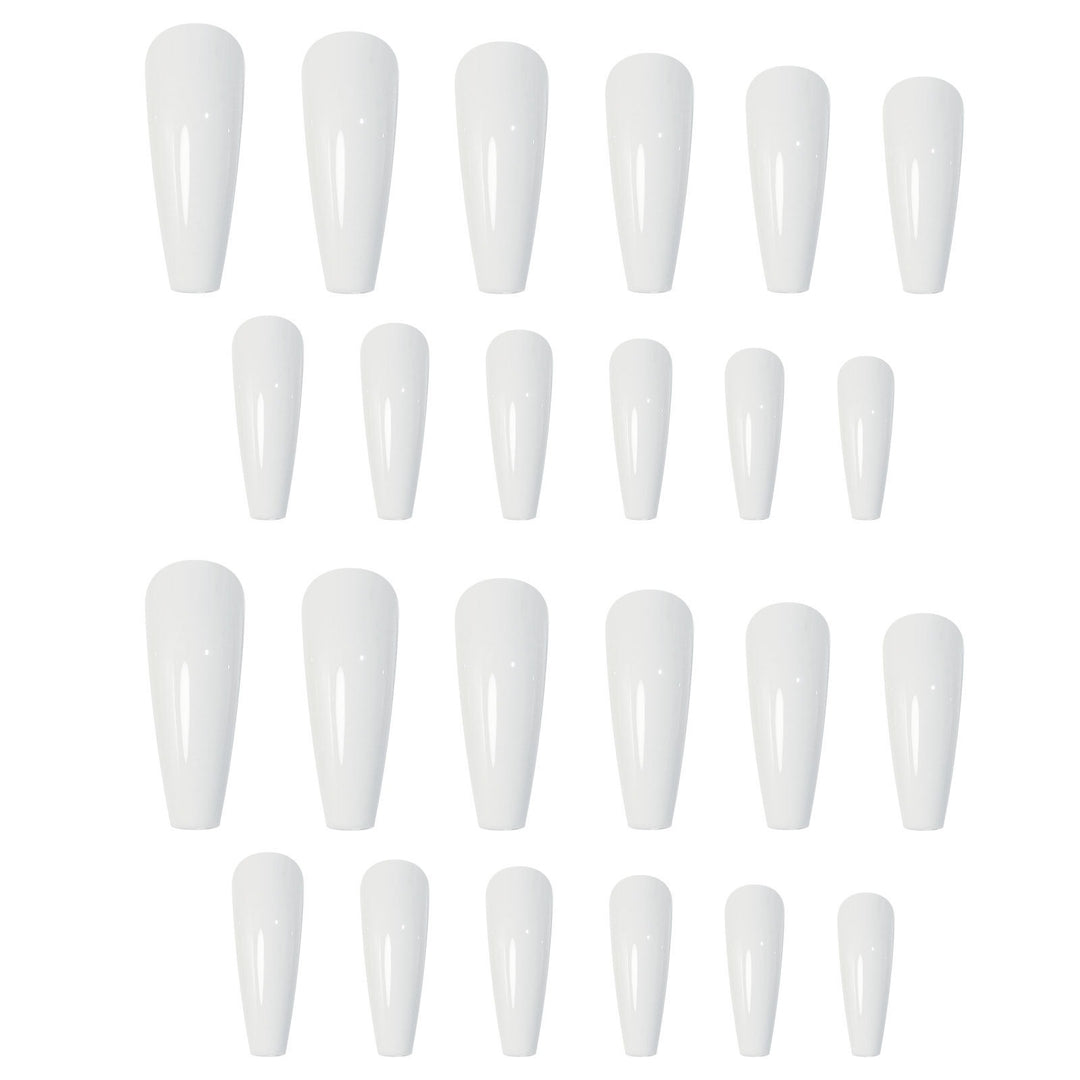 Artificial nail set with elegant tips and glossy finish Stornfield