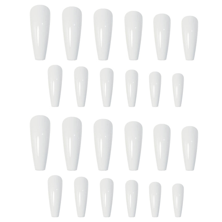 Artificial nail set with elegant tips and glossy finish Stornfield