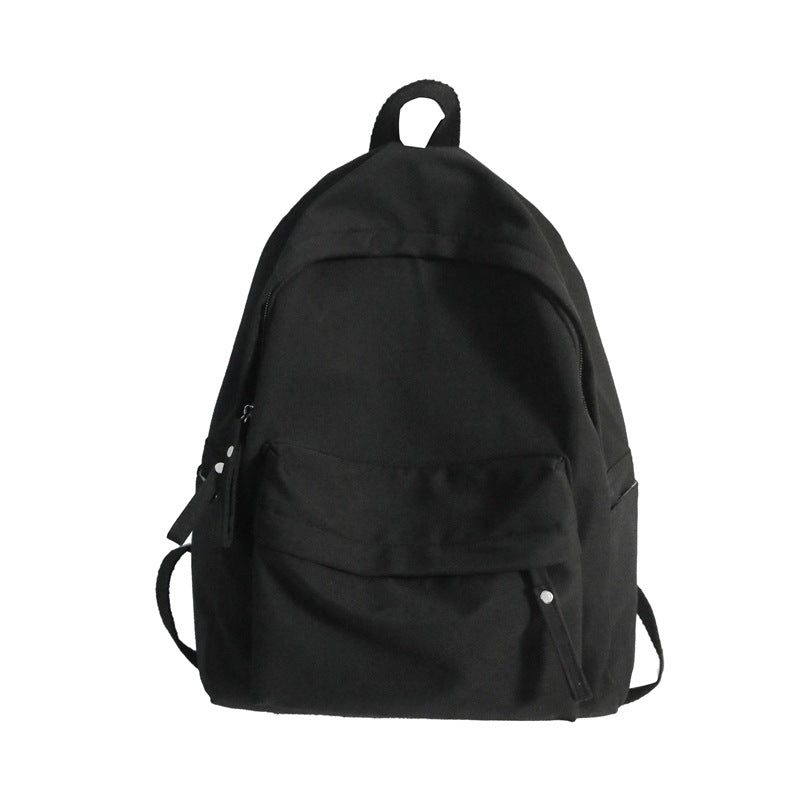 Casual Backpack with Plush Keychain Stornfield