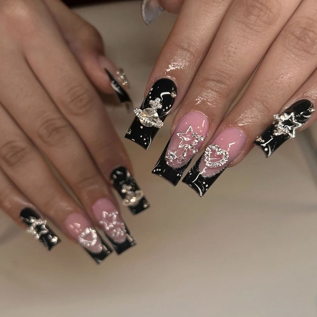 Elegant 3D Nail Art Extensions Stornfield