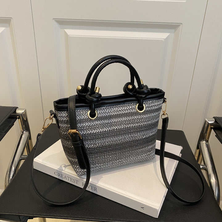 Woven Handheld Tote Bag Stornfield