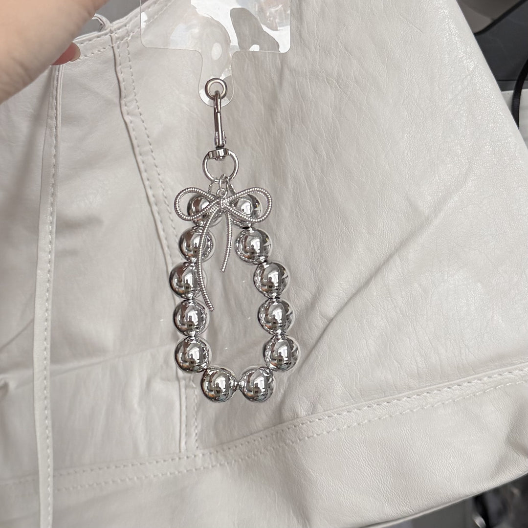 Elegant Beaded Charm Keychain Stornfield