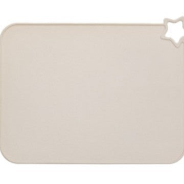 Silicone Placemat with Raised Rim, Non‑Slip Backing and Star Hook
