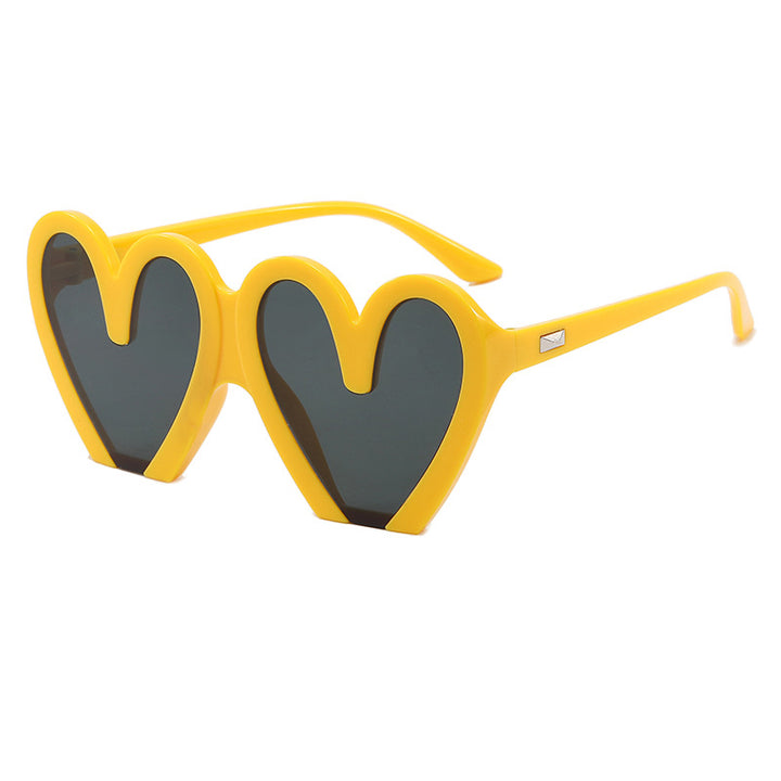 Women's Heart-Shaped Sunglasses with Striking Design Stornfield