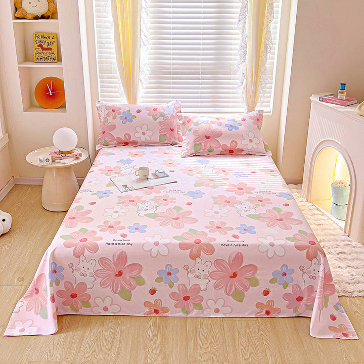 Stylish Plaid Bedspread Set