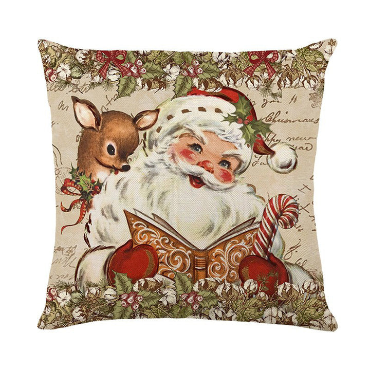 Decorative Christmas Bells Throw Pillow