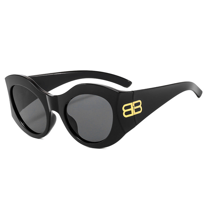 Women's Designer Cat-Eye Sunglasses with Elegant Profile and UV Protection Stornfield