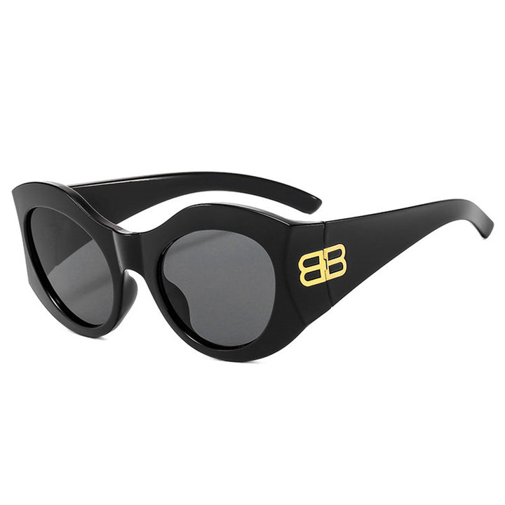 Women's Designer Cat-Eye Sunglasses with Elegant Profile and UV Protection Stornfield