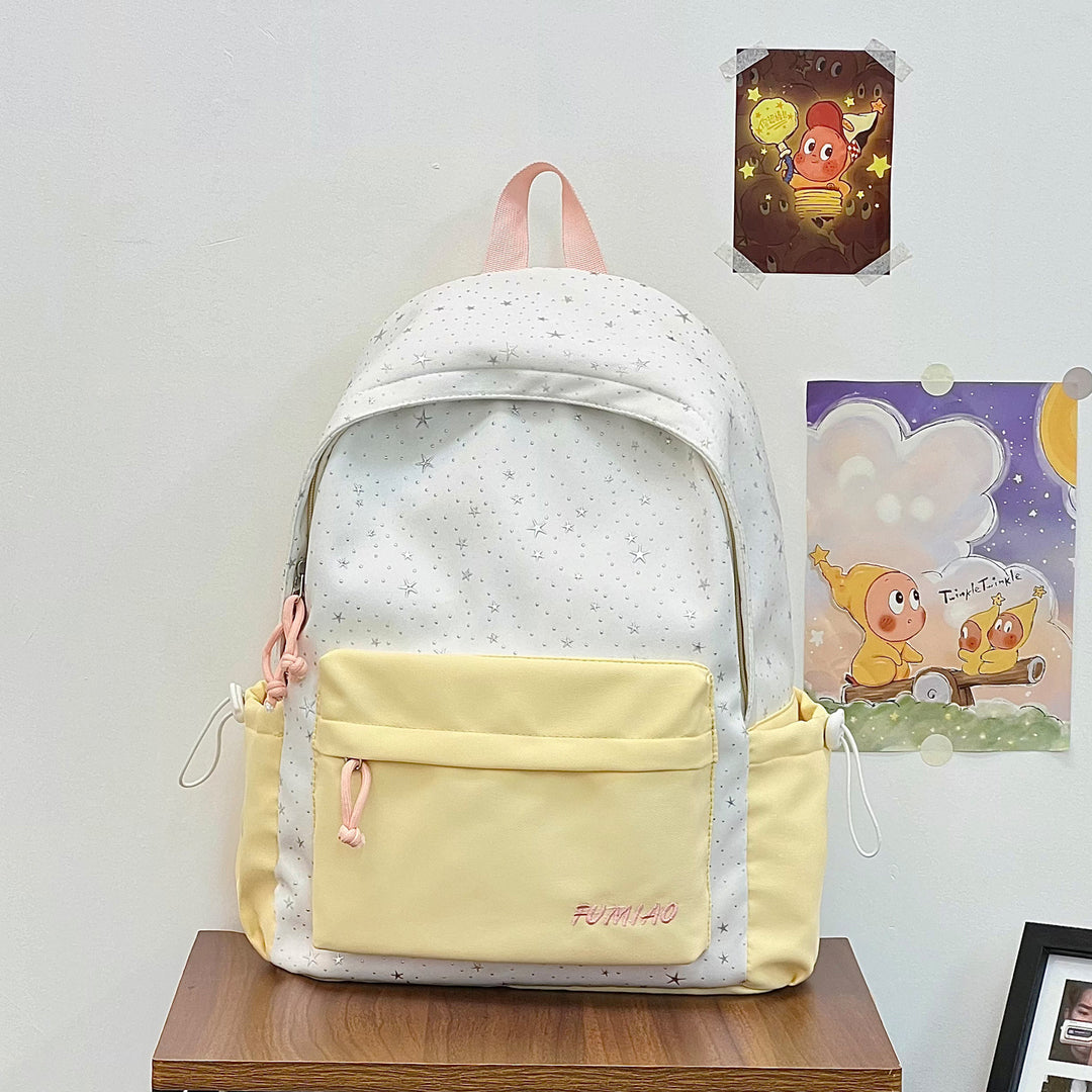 Multi-Purpose Star-Patterned Backpack Stornfield