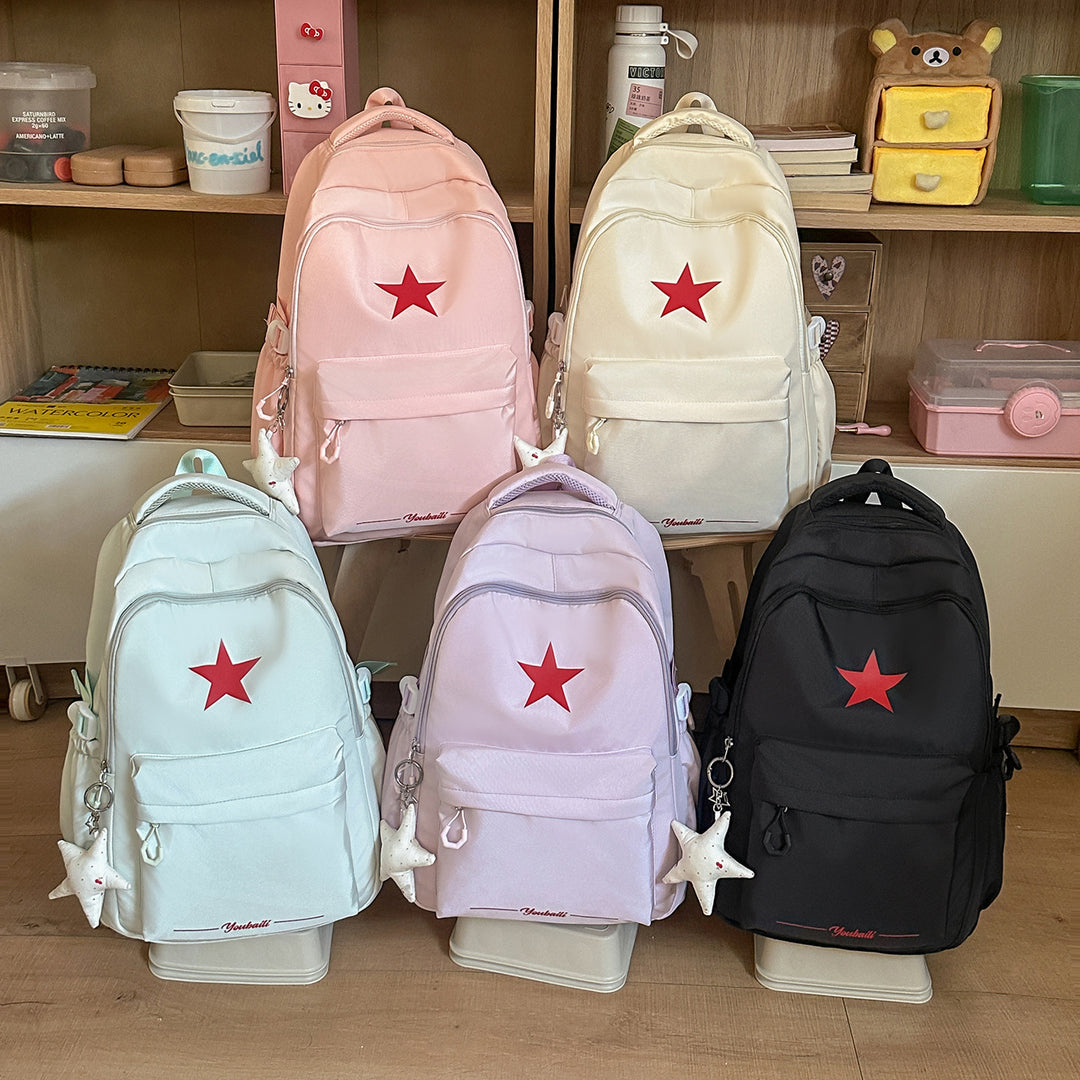 Casual Backpack with Stylish Star Design Stornfield