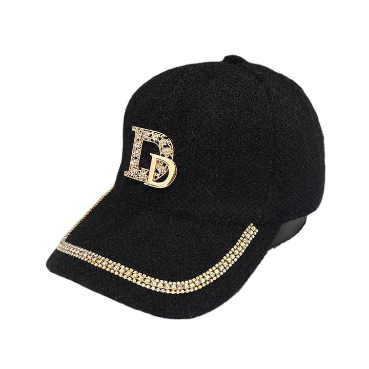 Women's Luxury Embellished Fleece Baseball Cap Stornfield