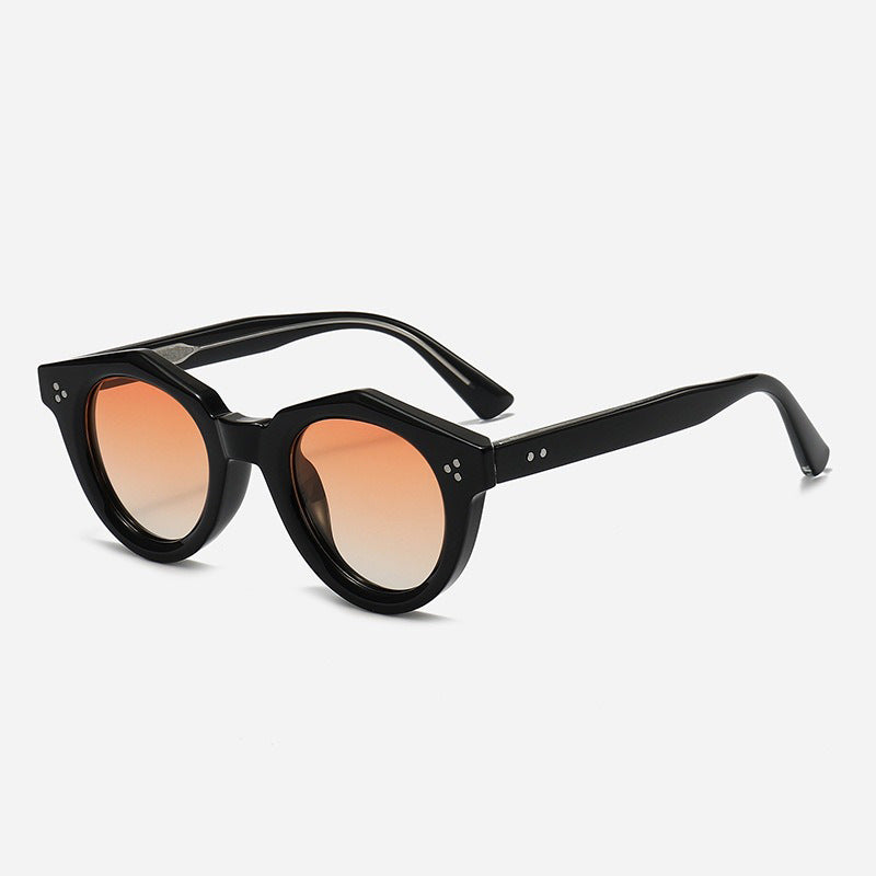 Women Designer Sunglasses with Polygonal Frame and Fashionable Accents Stornfield