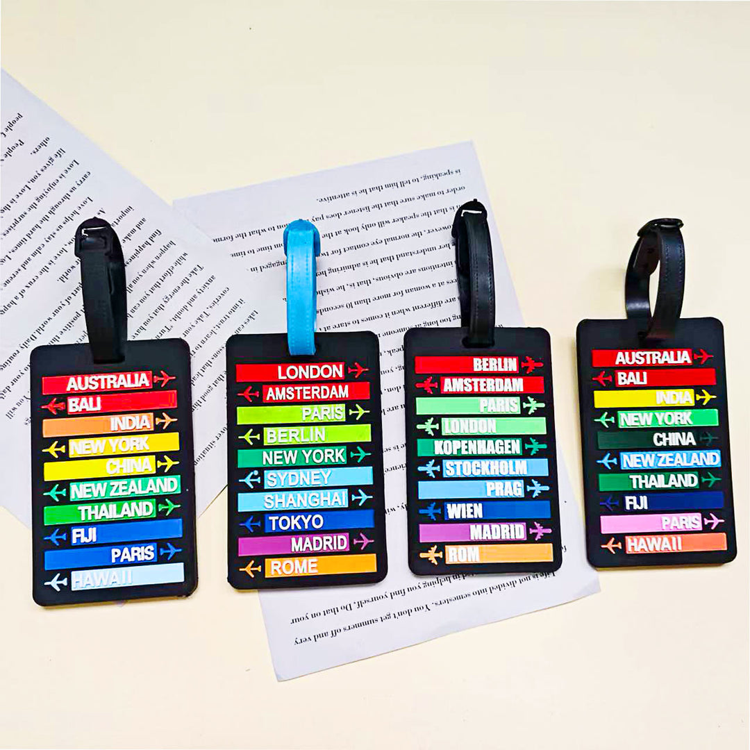 Unisex Travel-Themed Luggage Tag Stornfield