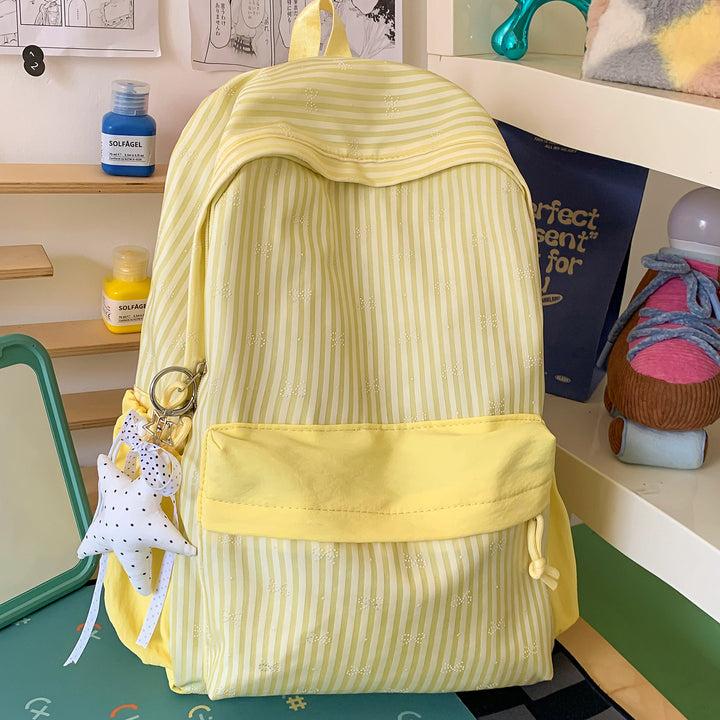 Stylish Casual Backpack with Decorative Features Stornfield