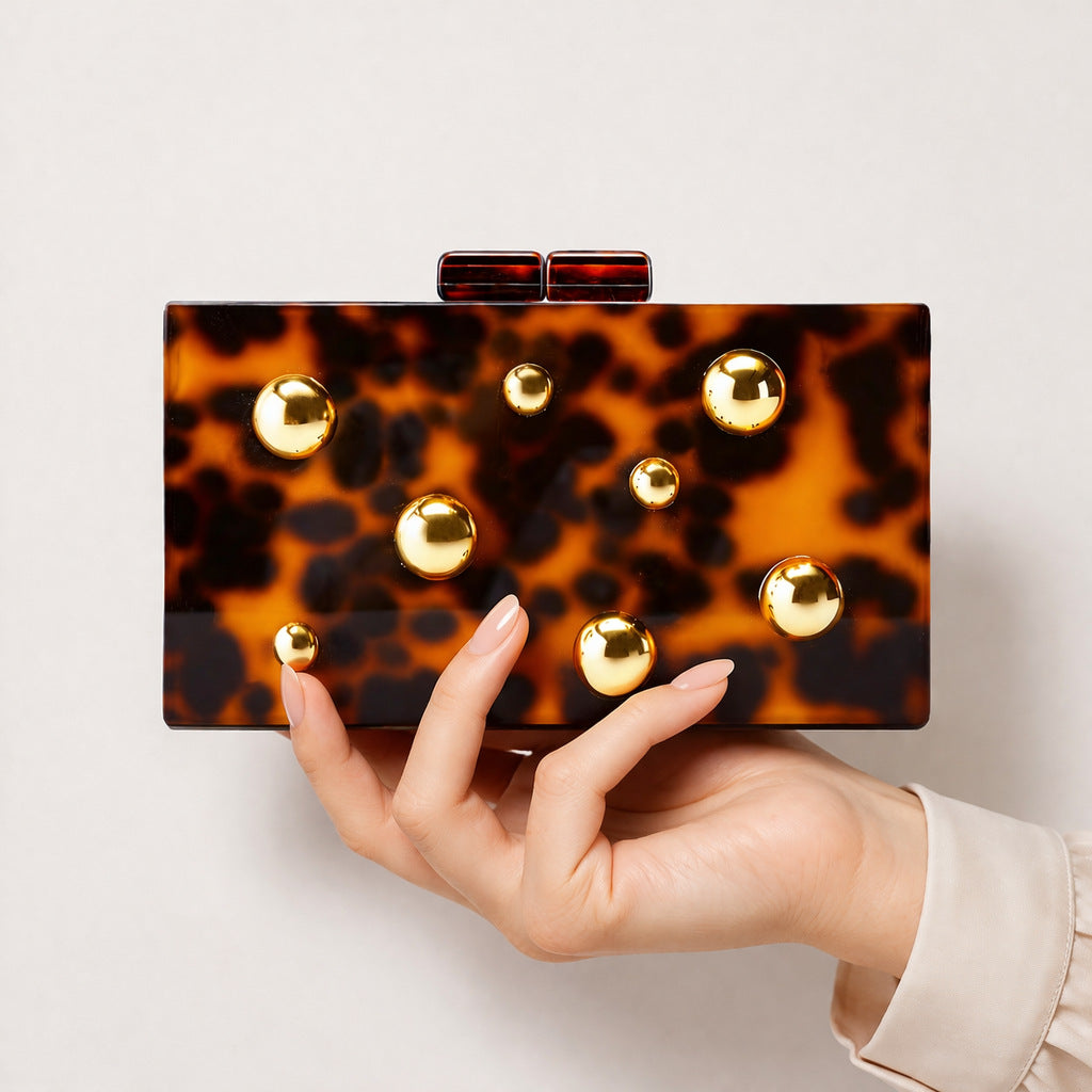 Artistic Resin Clutch