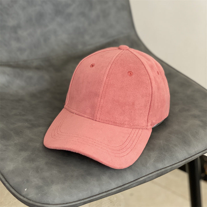 Men's Suede Texture Classic Cap Stornfield