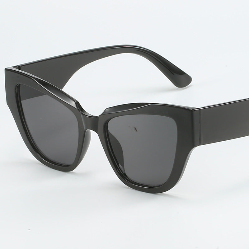 Women's Cat Eye Sunglasses with extravagant Leopard Print Stornfield