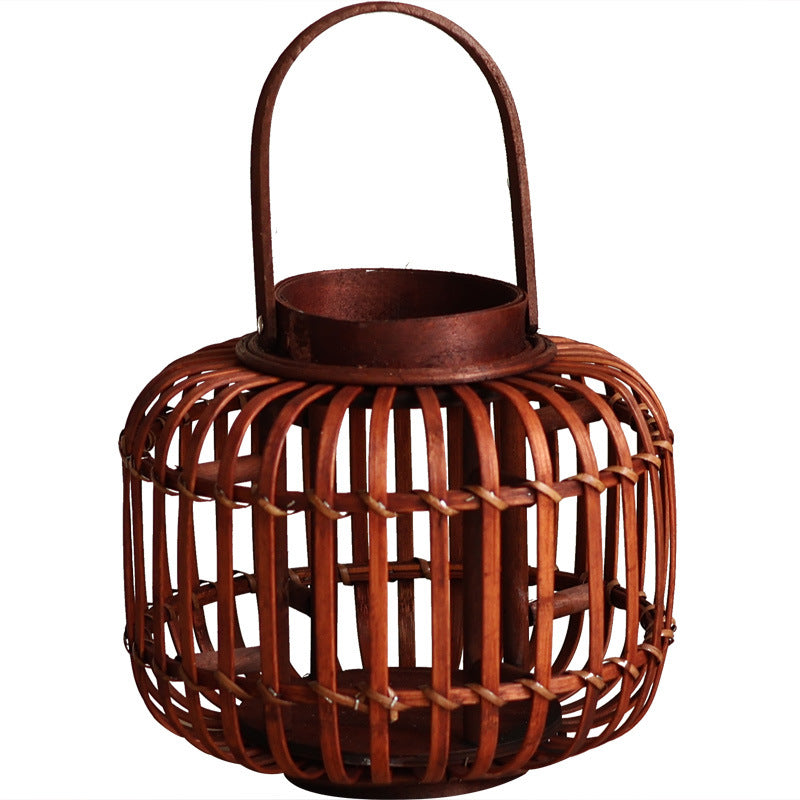 Elegant lantern made of braided material Stornfield