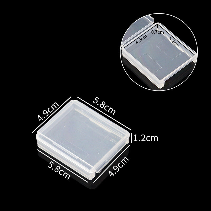 Compact Clear Craft Storage Box Stornfield