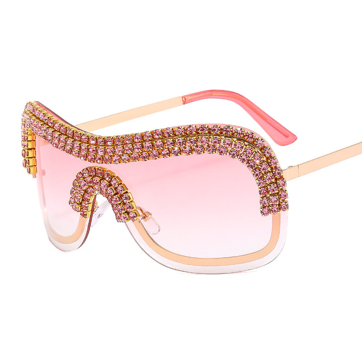 Ladies Glamorous Sunglasses with Sparkling Rhinestone Frame Stornfield
