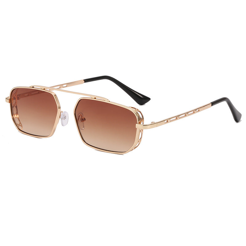 Women's fashionable sunglasses in modern hexagon design Stornfield