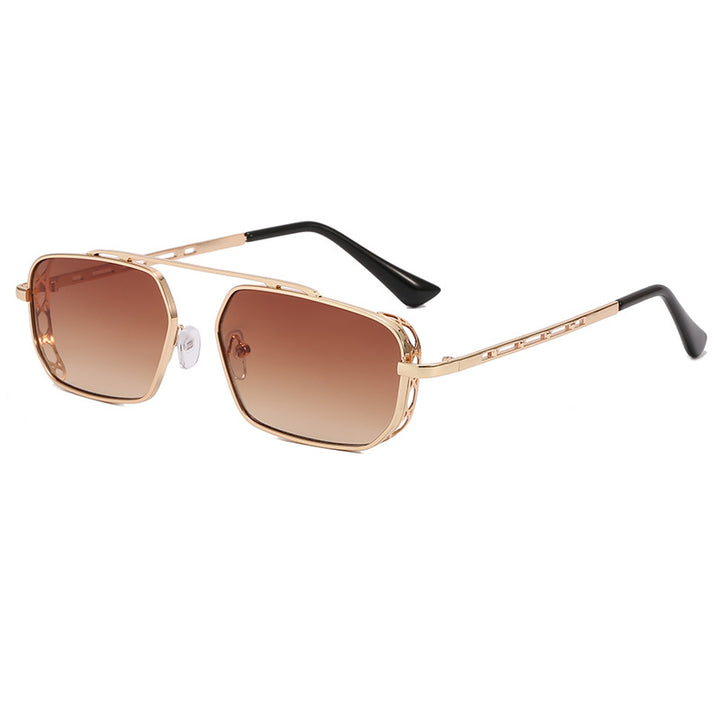 Women's fashionable sunglasses in modern hexagon design Stornfield