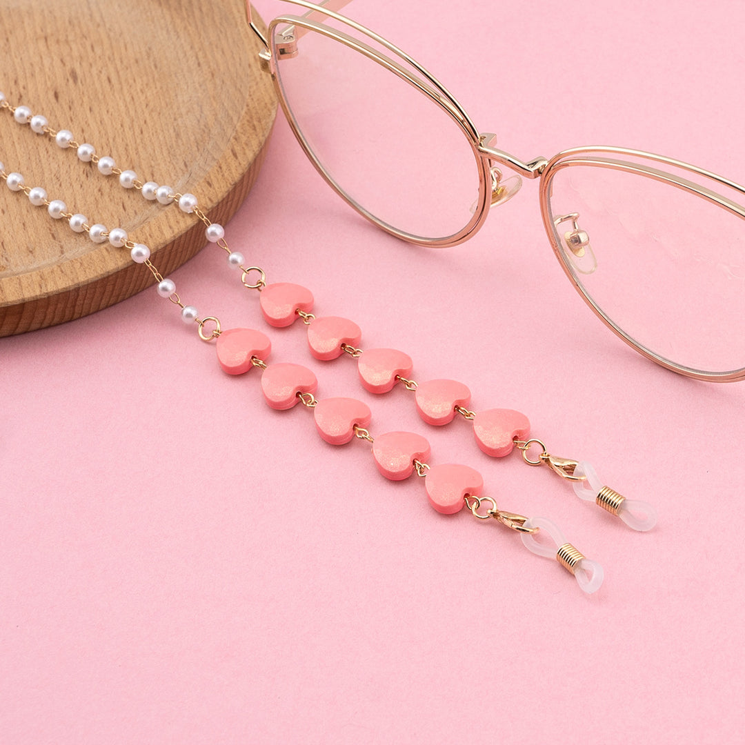Decorative Heart-Shaped Eyewear Chain Stornfield