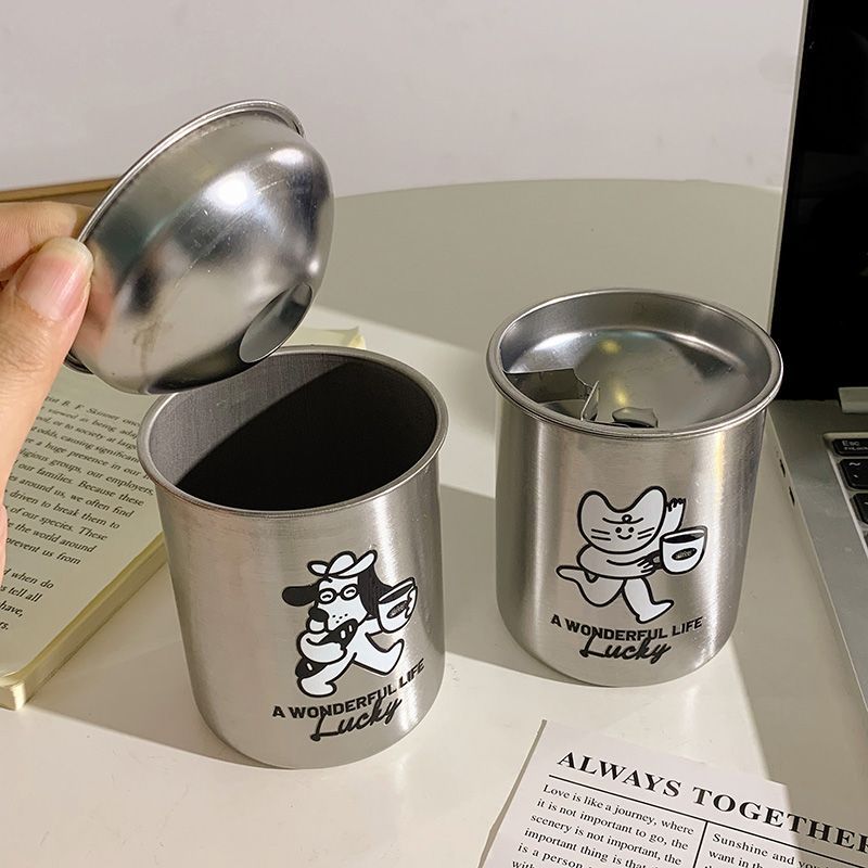 Stainless Steel Ashtray with Charming Design Stornfield