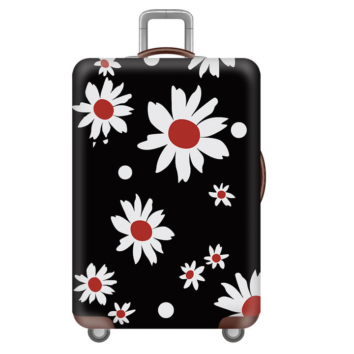 Women's Hardshell Travel Suitcase with Floral Decoration Stornfield