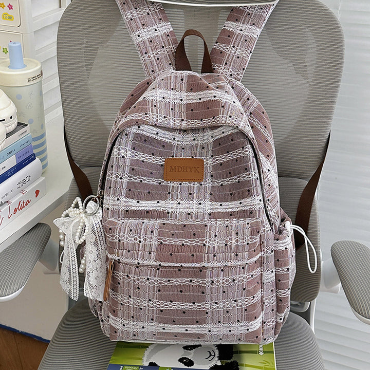 Compact Polka Dot Backpack Stornfield