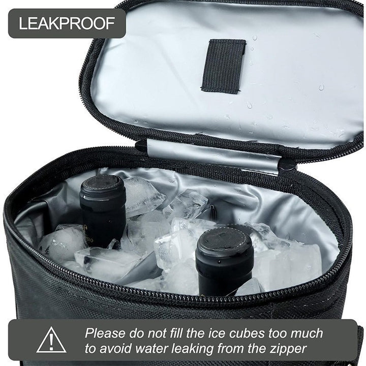Stylish wine bag with insulated interior Stornfield