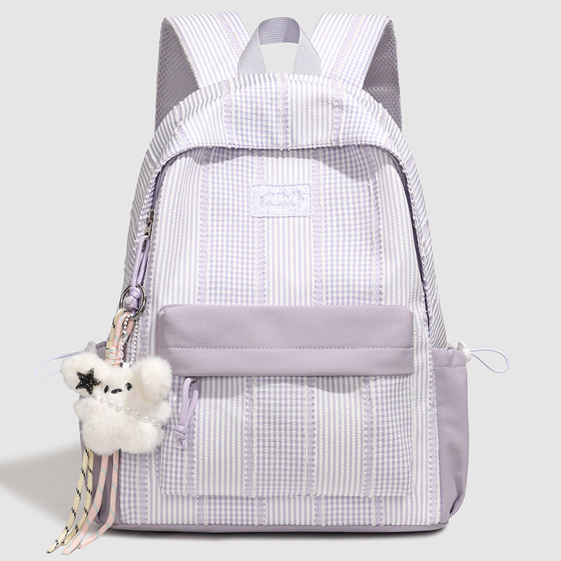 Stylish Striped Design Backpack Stornfield