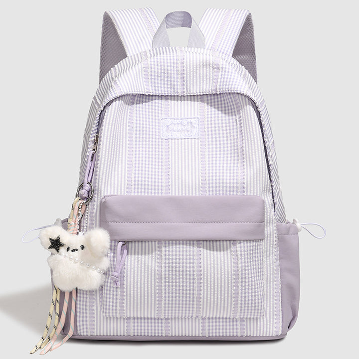 Stylish Striped Design Backpack Stornfield