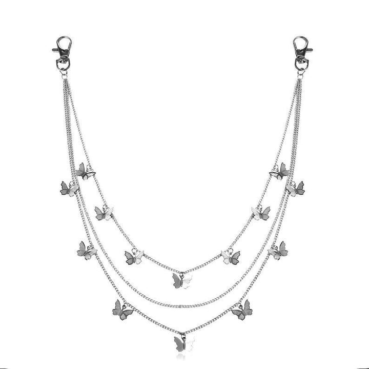 Multi-Layered Butterfly Chain Accessory Stornfield