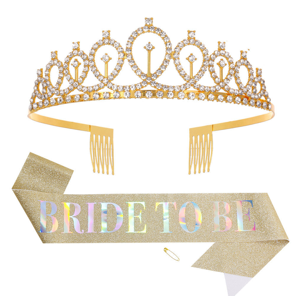 Women Glittering Tiara with Elegant Design Stornfield