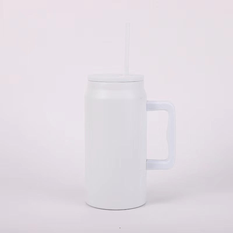 Women's Insulated Drinking Cup with Handle and Straw Stornfield
