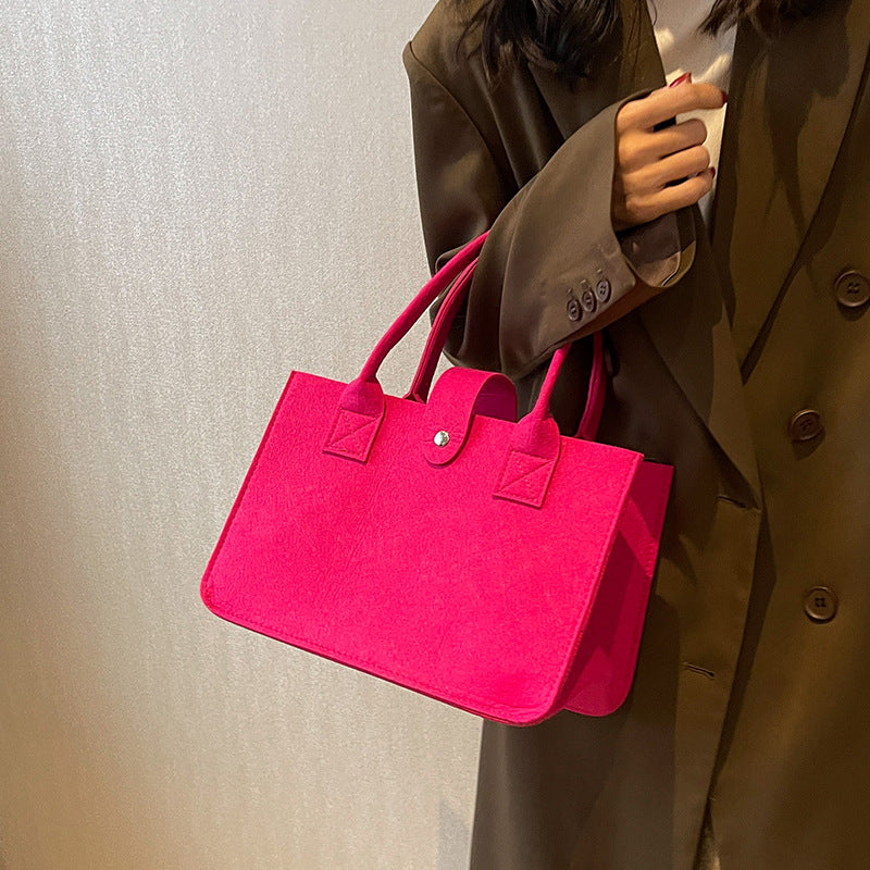 Eco-Friendly Felt Tote Bag