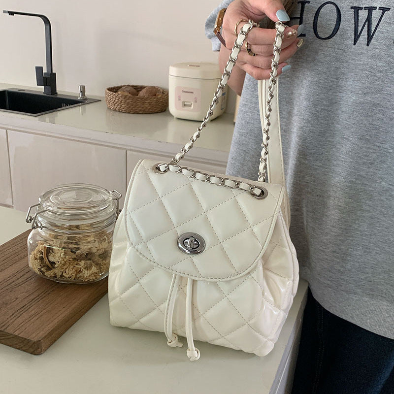Stylish Quilted Mini Backpack Stornfield