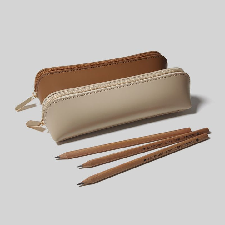 Minimalist Leather Pencil Case Stornfield