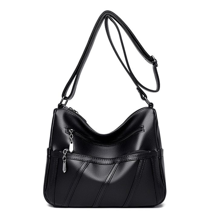 Elegant Zip-Detail Shoulder Bag Stornfield