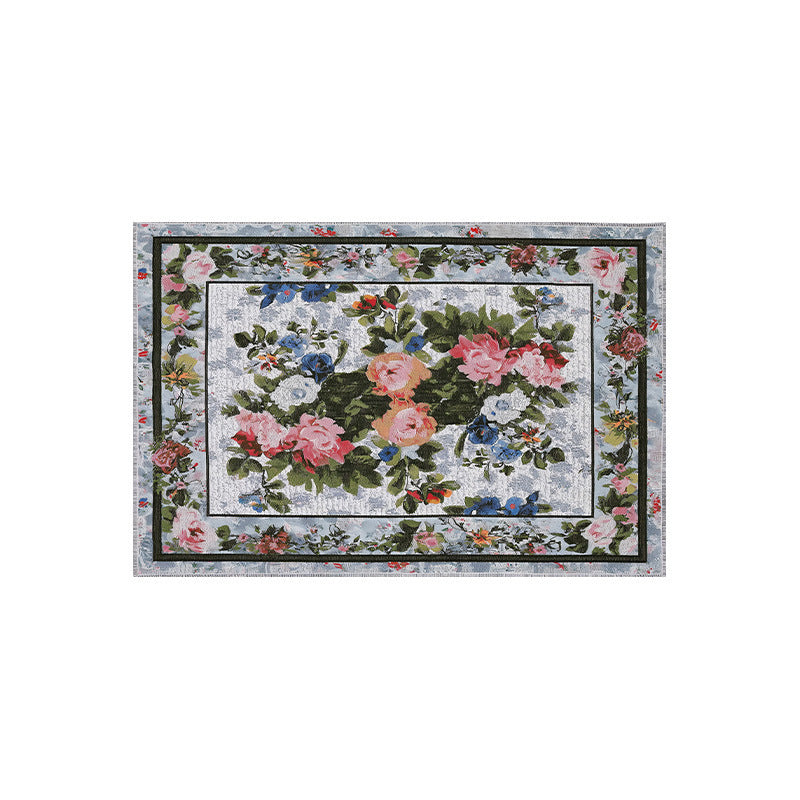 Floral Pattern Decorative Mat Stornfield