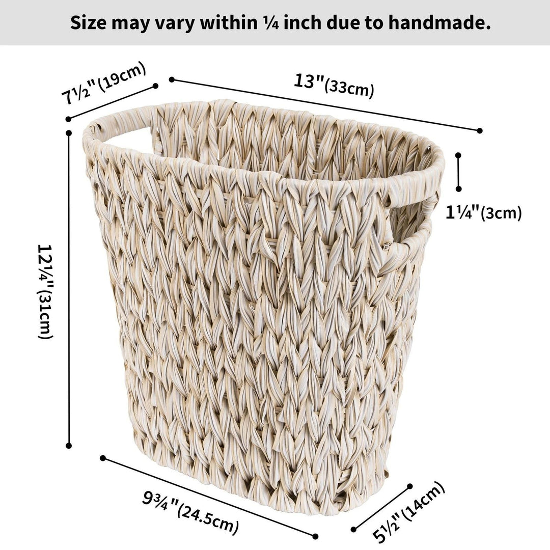 Woven Storage Basket with Handles Stornfield