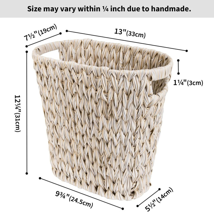Woven Storage Basket with Handles Stornfield