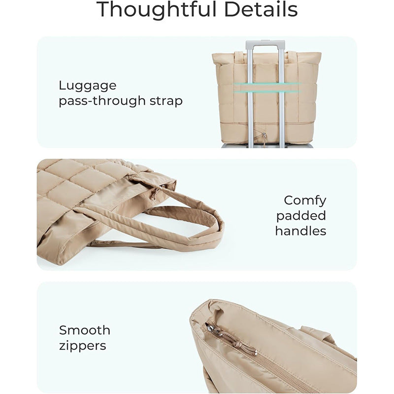Padded tote bag Stornfield
