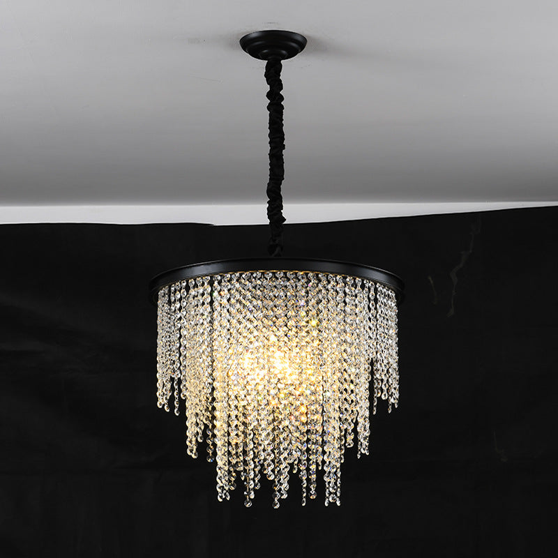 Crystal Raindrop Pendant Chandelier