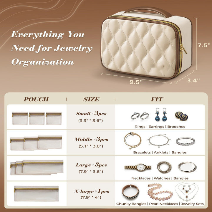 Elegant Jewelry Organizer Bag Stornfield