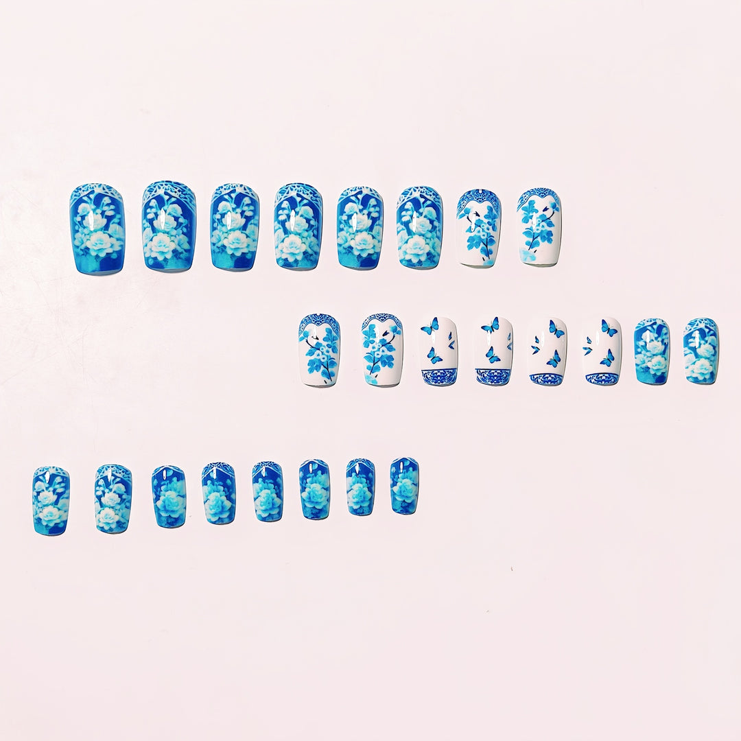 Creative Art Nails with Floral Design Stornfield