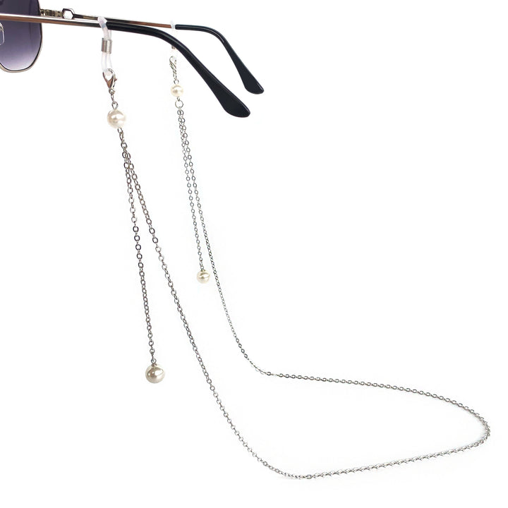 Elegant Pearl-Enhanced Eyewear Chain Stornfield