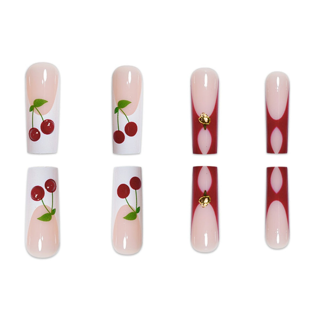 Artistic Long Nail Art Extensions Stornfield
