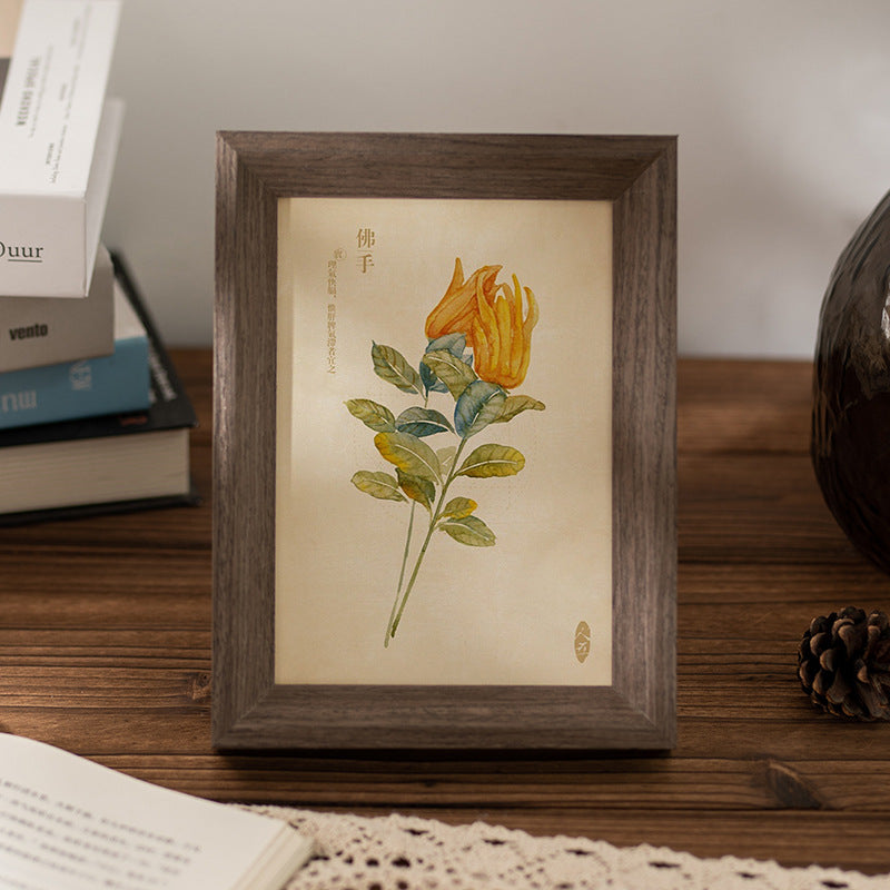 Floral Watercolor Art Frame
